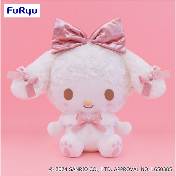 Peluche grande de Melody White Dressy