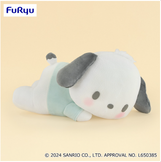 Pochacco Chill Time BIG Plush Toy Mint Color