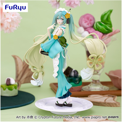 Hatsune Miku Exc∞d Creative Figure SweetSweets - Matcha Parfait Hakka