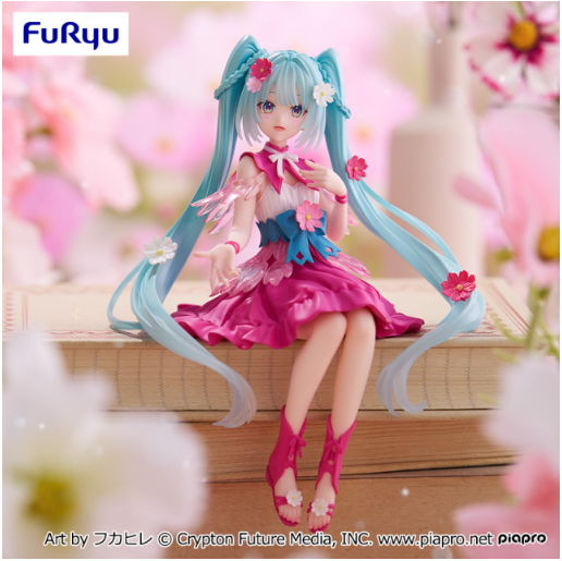 Hatsune Miku Noodle Stopper Figure Flower Fairy - Cosmos