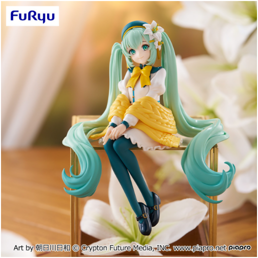 Hatsune Miku Noodle Stopper Figure Flower Fairy - Lily White