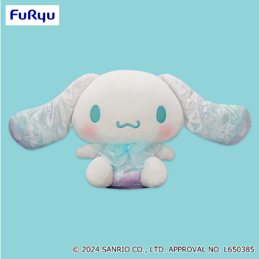 Cinnamoroll Snow Crystal BIG Plush Toy