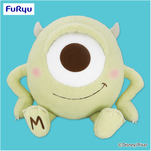 Mike Wazowski Milky Boa Super BIG Plush Tpy