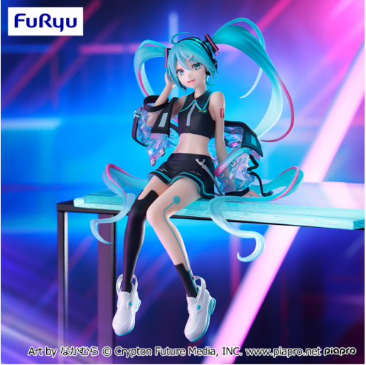 Hatsune Miku Noodle Stopper Figure - Neon Cyber