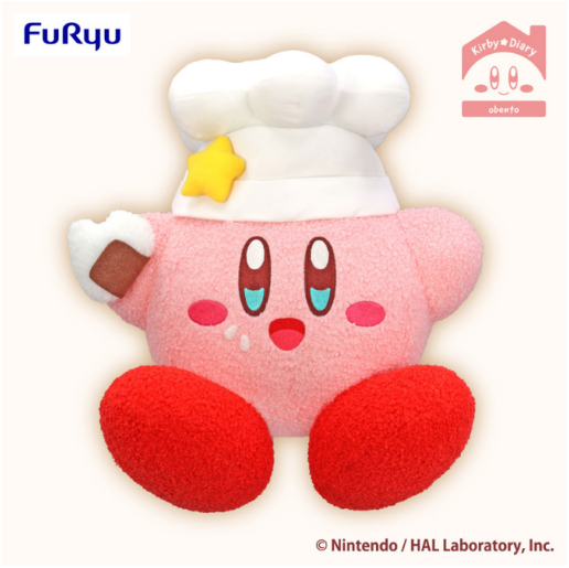 Kirby★Diary Obento BIG Plush Toy Chef