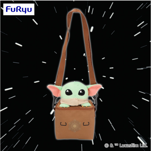 Star Wars Plush Toy Shoulder Bag - Grogu, Action & Toy Figures, animota