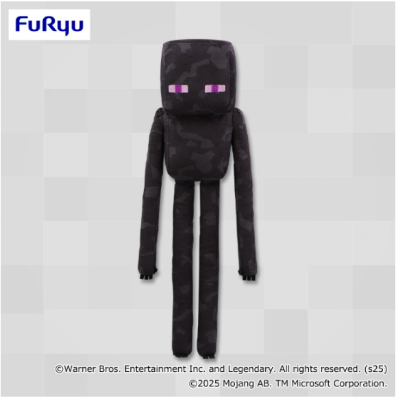 A Minecraft Movie Enderman BIG Plush Toy, Stuffed Animals, animota