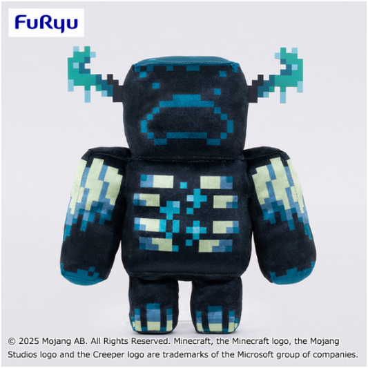 Minecraft Shiny BIG Plush Toy : Warden, Stuffed Animals, animota