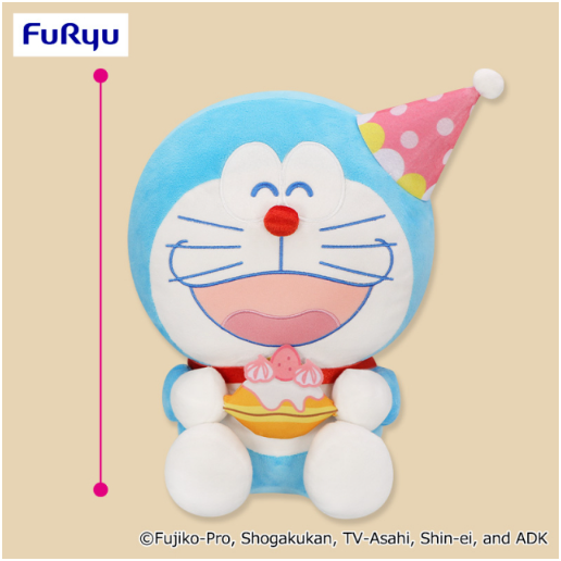 Doraemon Birthday BIG Plush Toy