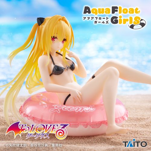 To LOVE-Ru Darkness Aqua Float Girls Figure Golden Darkness