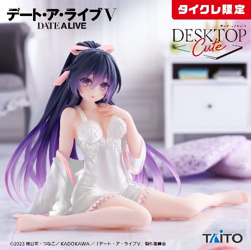 Date A Live V Desktop Cute Figure Tohka Yatogami - Nightwear Ver. Renewal (Taito Crane Limited Ver.)