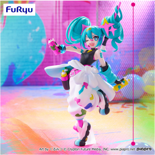 Hatsune Miku - Trio-Try-iT Figure - Paint Girl