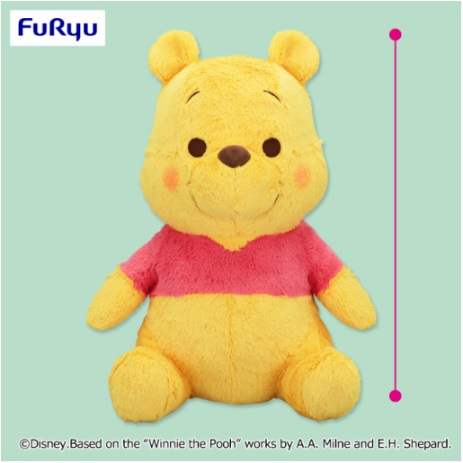 Winnie the Pooh FukuFuku Motitto Funwari Super BIG Plush Toy