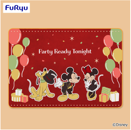 Mickey ＆ Friends Party Ready Tonight Big Blanket