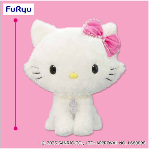 Charmmy Kitty Smug BIG Plush Toy