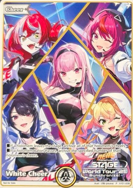 [Hololive OCG] White Cheer hY01-008 [P]
