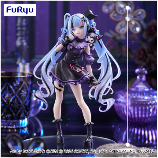 Yuki Miku × Kuromi - Trio-Try-iT Figure - Yuki Miku×Kuromi
