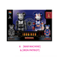 MARVEL Infinity SAGA “IRON MAN” BE@RBRICK 100% WAR MACHINE & IRON PATRIOT [Happy-Kuji Pair Box Prize A]