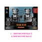 MARVEL Infinity SAGA “IRON MAN” BE@RBRICK 100% WAR MACHINE Mark3 & WAR MACHINE Mark4 [Happy-Kuji Pair Box Prize C]