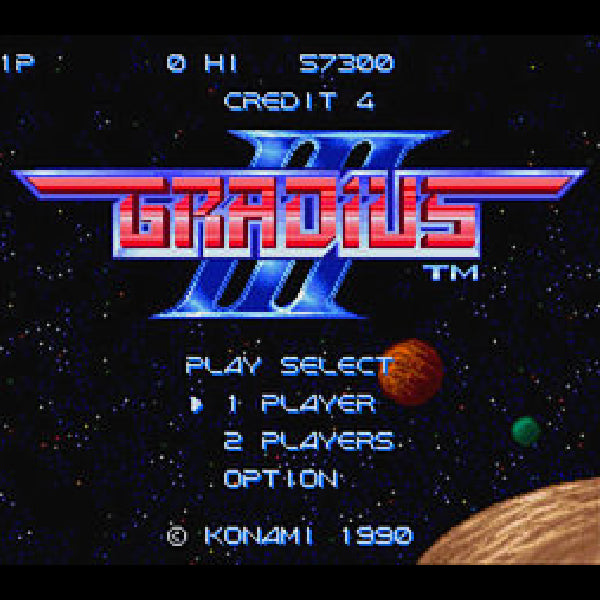 Gradius III.SUPER Famicom Japanese Version