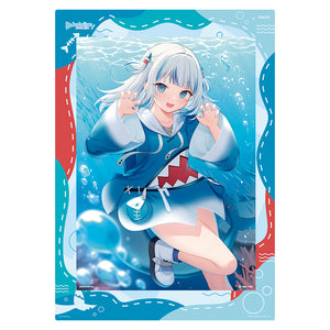 gawr gura card sleeves Unisex Hololive EN Vtuber Hoodies 3D Print Zip Up Sweatshirt Outfit Cosplay Casual Outerwear HOLOLIVE ENGLISH GAWR Gura Doujin