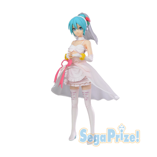 Hatsune Miku -Project DIVA- Arcade Future Tone SPM Figure - Hatsune Miku White Dress - | animota