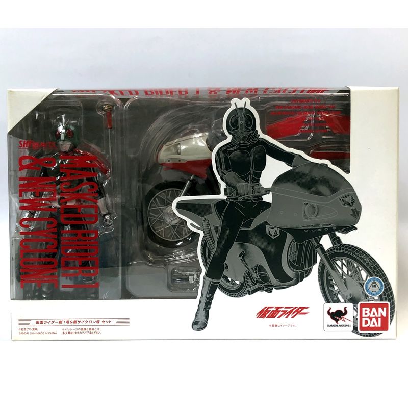 S.H.Figuarts Kamen Rider 1 and New Cyclone (Shin 1-go), Action & Toy Figures, animota