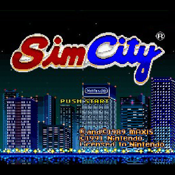 SimCity.SUPER Famicom Japanese Version
