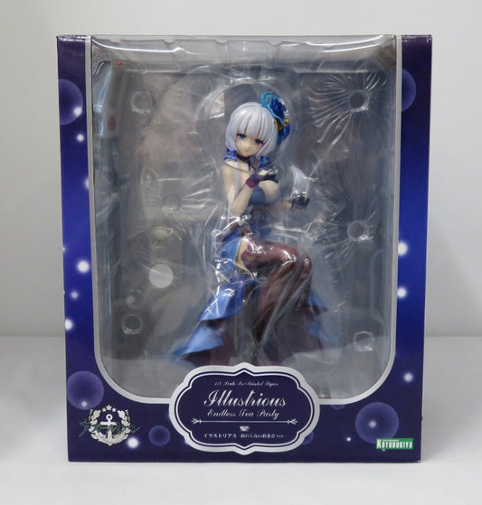 Figura de PVC de Kotobukiya Azur Lane, la fiesta del té sin fin ilustre, versión 1/7