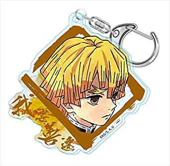 Twincre Demon slayer Zenitsu Agatsuma Wet color series acrylic key chain