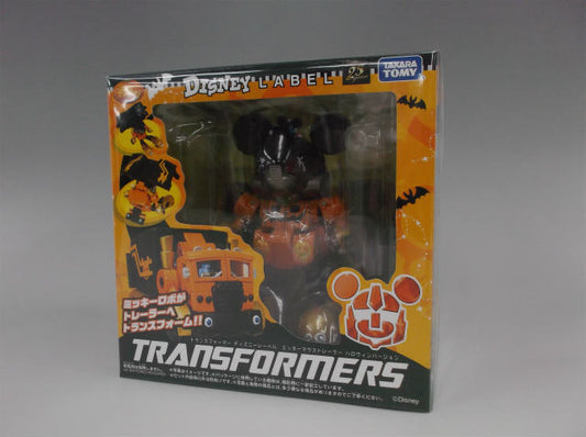 Transformers Disney Label Mickey Mouse Trailer Halloween Version