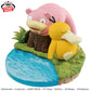 Pokémon Relaxing Time Psyduck ＆ Slowpoke Figure