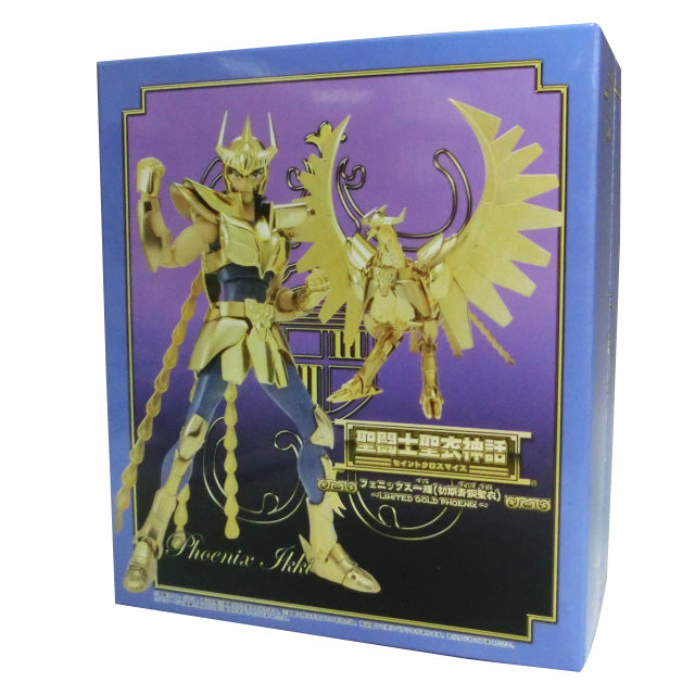 Saint Seiya Myth Cloth Ikki Phoenix First Armor LIMITED GOLD PHOENIX, Action & Toy Figures, animota