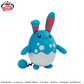 Pokémon Mofugutto Plush Toy - Azumarill & Scorbunny - Azumarill