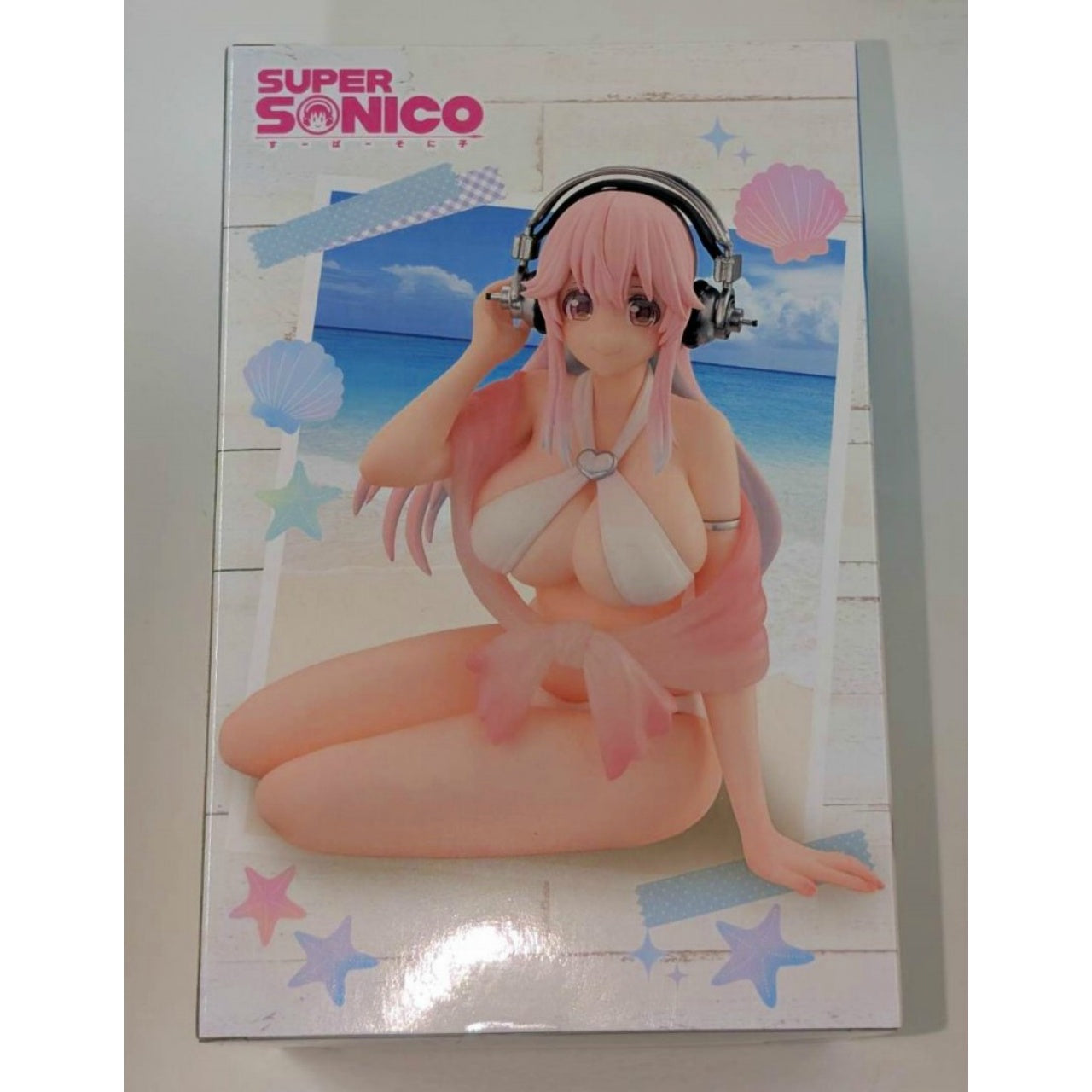 FuRyu Super Soniko Noodle Stopper Figure -WHITE Bikini Ver.-, animota