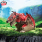 Monster Hunter Enshrinement Monster Rathalos - Fierce battle ! Male Fire Dragon Rathalos, Action & Toy Figures, animota