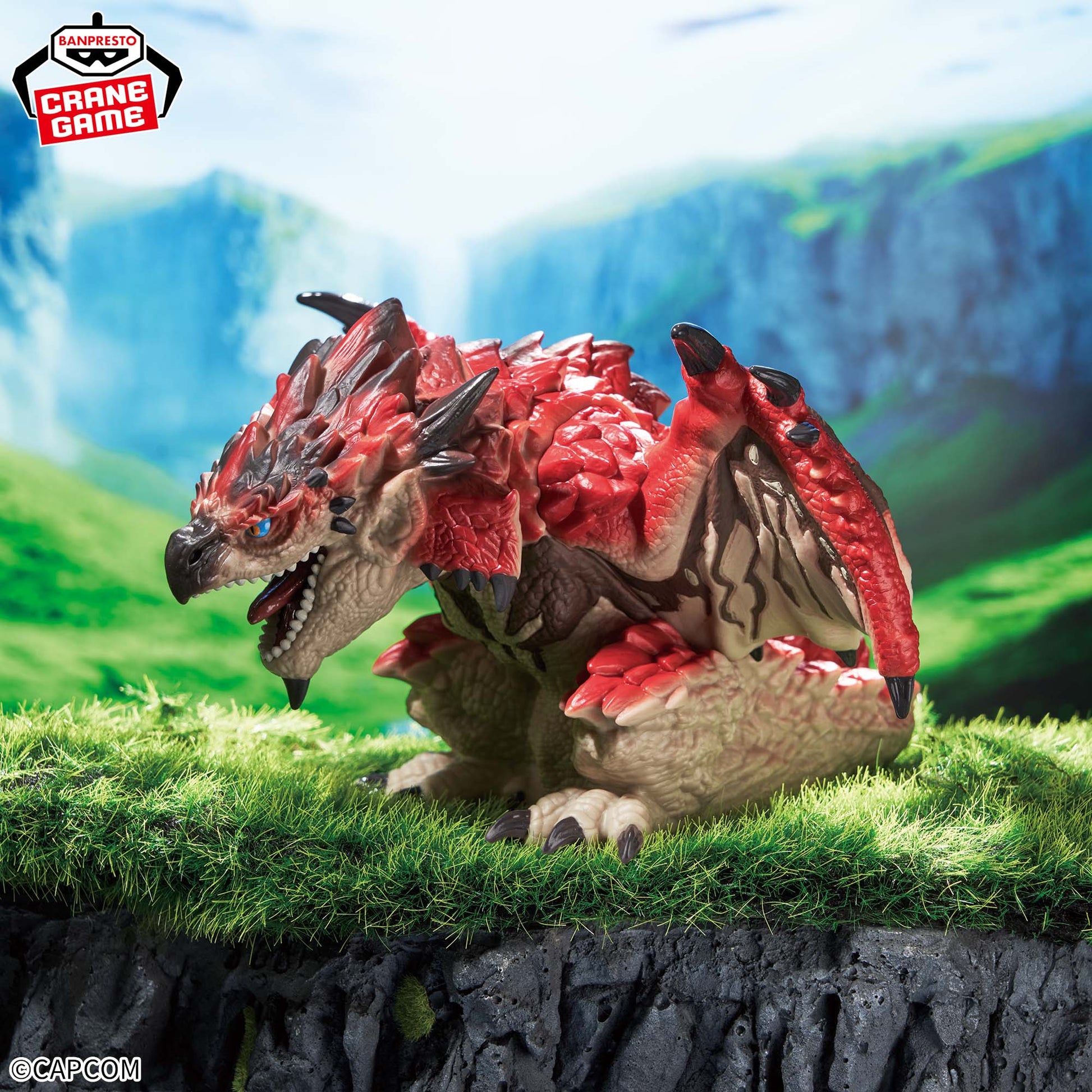 Monster Hunter Enshrinement Monster Rathalos - Fierce battle ! Male Fire Dragon Rathalos, Action & Toy Figures, animota