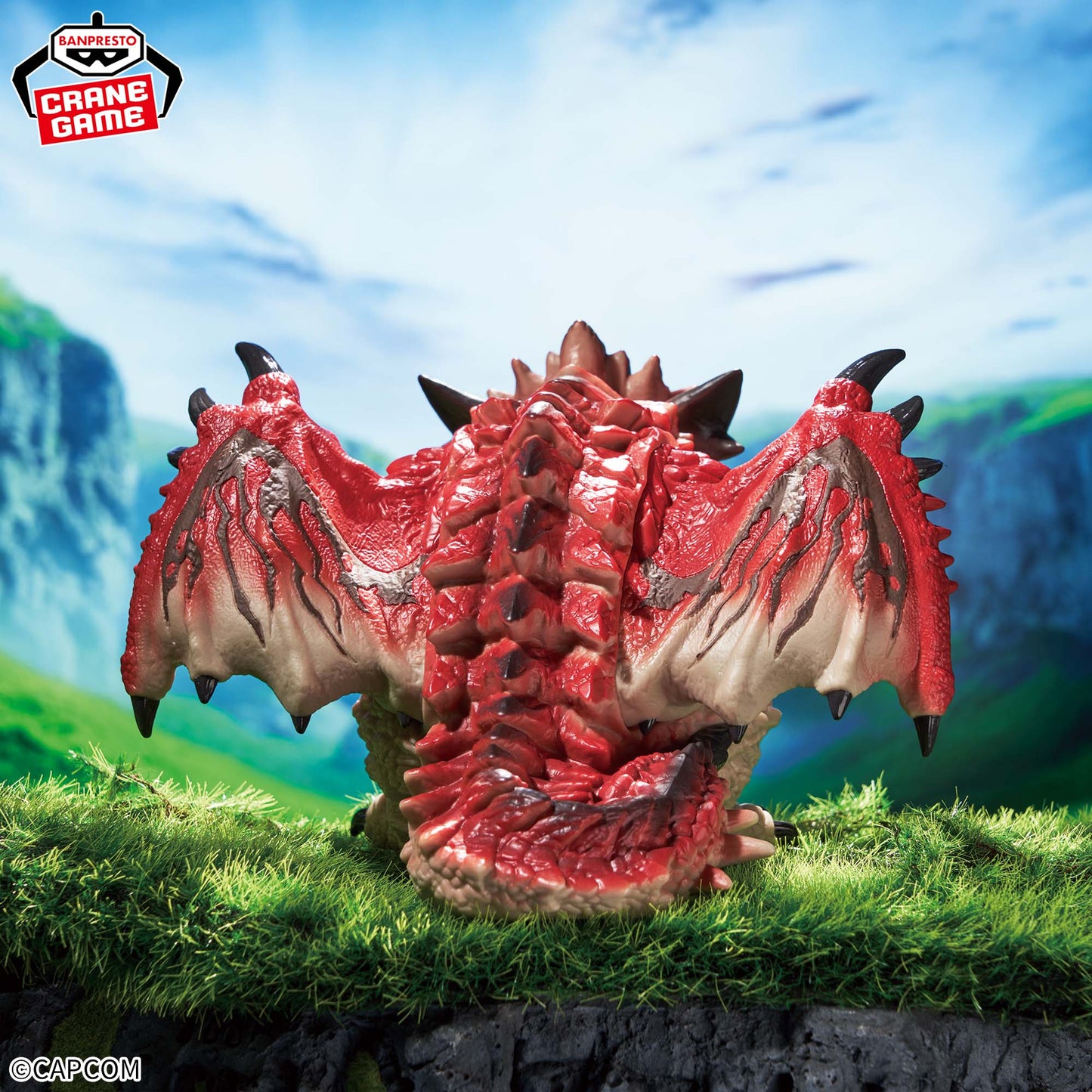 Monster Hunter Enshrinement Monster Rathalos - Fierce battle ! Male Fire Dragon Rathalos, Action & Toy Figures, animota