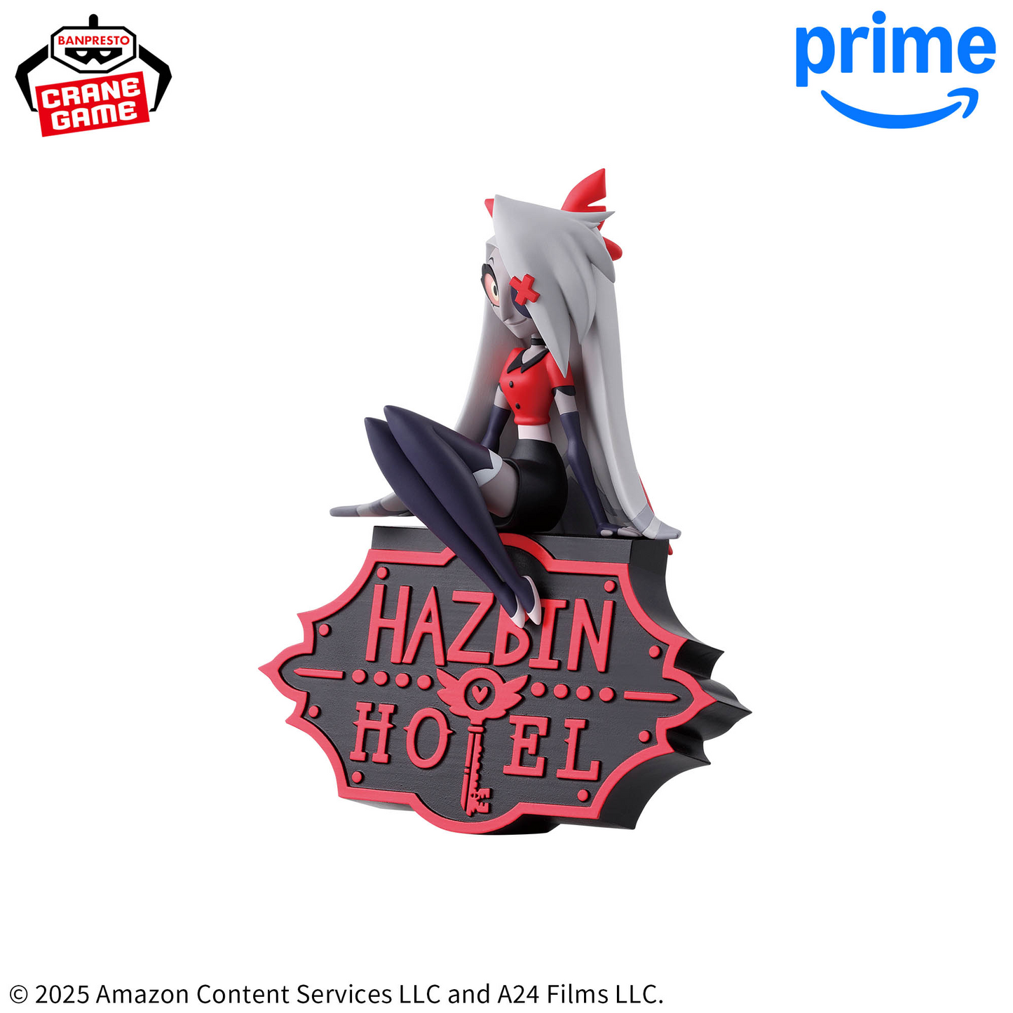 Hazbin Hotel Monitor Top Figure -Vaggie