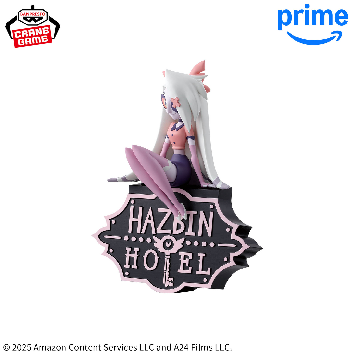 Hazbin Hotel Monitor Top Figure -Vaggie