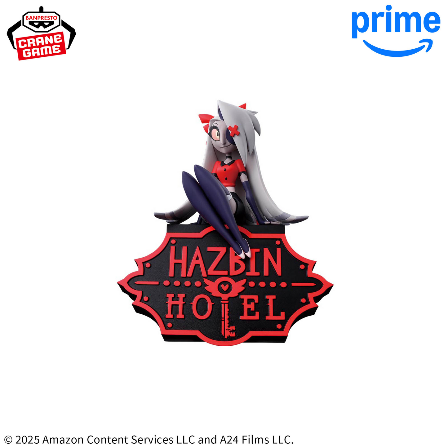 Hazbin Hotel Monitor Top Figure -Vaggie