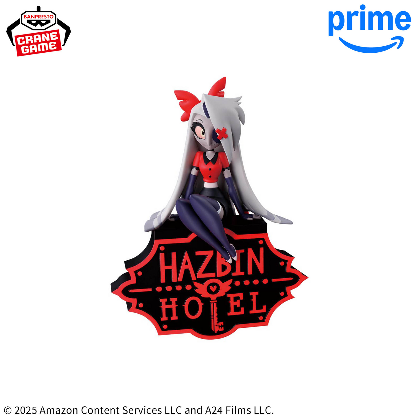 Hazbin Hotel Monitor Top Figure -Vaggie