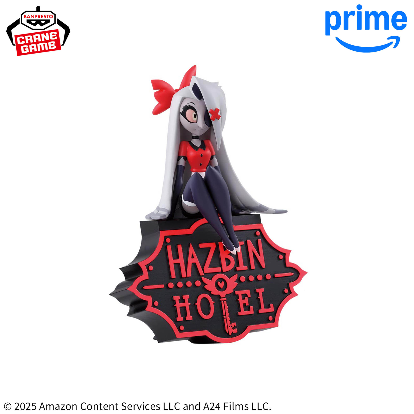 Hazbin Hotel Monitor Top Figure -Vaggie