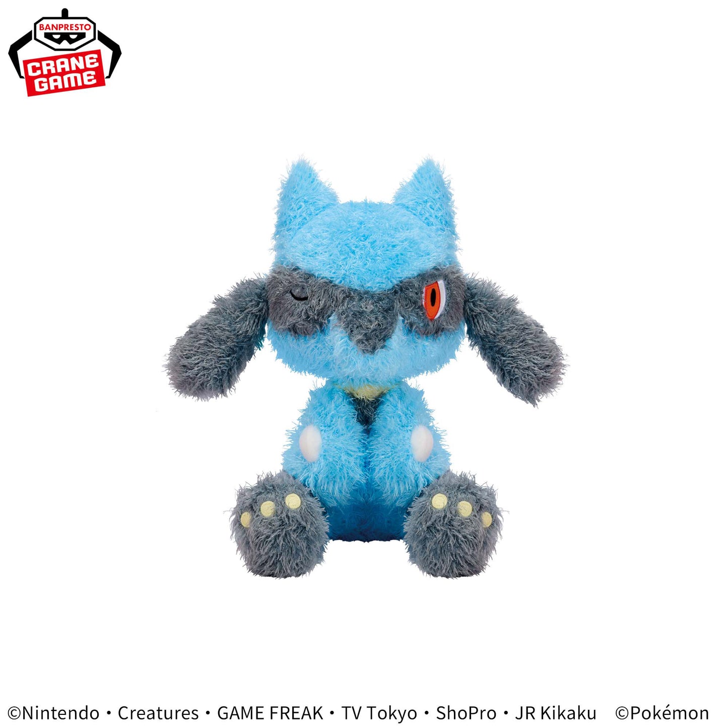 Pokémon Mofugutto Relaxing Time Plush Toy - Riolu, Stuffed Animals, animota