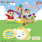 Crayon Shin-chan Meccha Mofugutto Shiro Plush Toy - Pretend to be a vegetable!, Stuffed Animals, animota