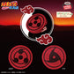 Naruto: Shippuden - Mega Mofugutto Low-Rebound Plush - Itachi’s Sharingan