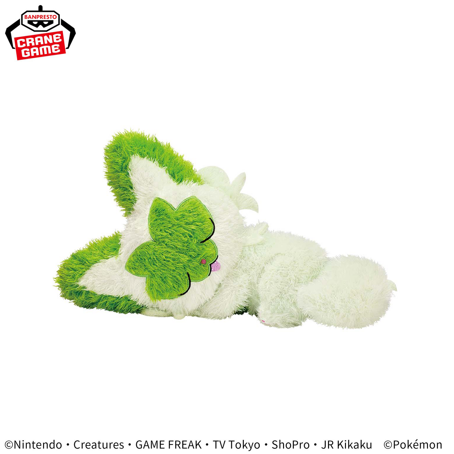 Pokémon Mofugutto Relaxing Time Plush Toy - Skitty・Sprigatito - Sprigatito