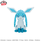 Pokémon Mofugutto Plush Toy Eevee Friends - Vaporeon・Glaceon - Glaceon