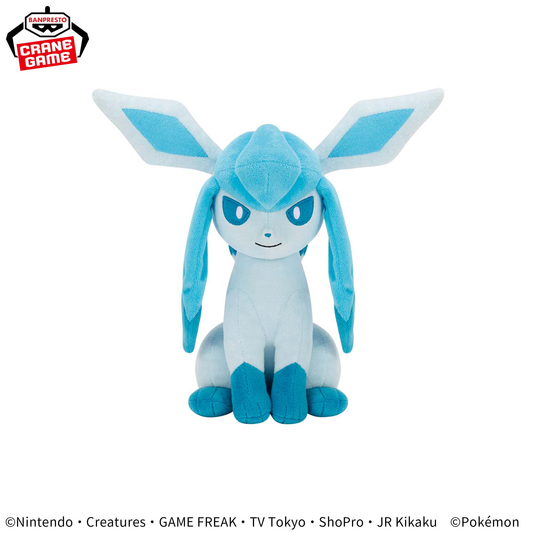 Pokémon Mofugutto Plush Toy Eevee Friends - Vaporeon・Glaceon - Glaceon