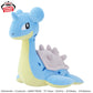 Pokémon Meccha Mofugutto Plush Toy - Lapras - Sidelong Glance Ver.